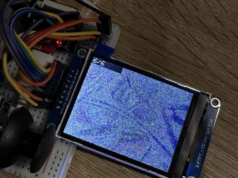 XIAO ESP32-S3 接小螢幕顯示相機畫面